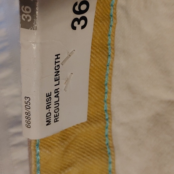 🌸Host Pick🌸Nwt Women's Zara Mid Rise Straight Leg Multi Colour Jeans - Picture 6 of 8